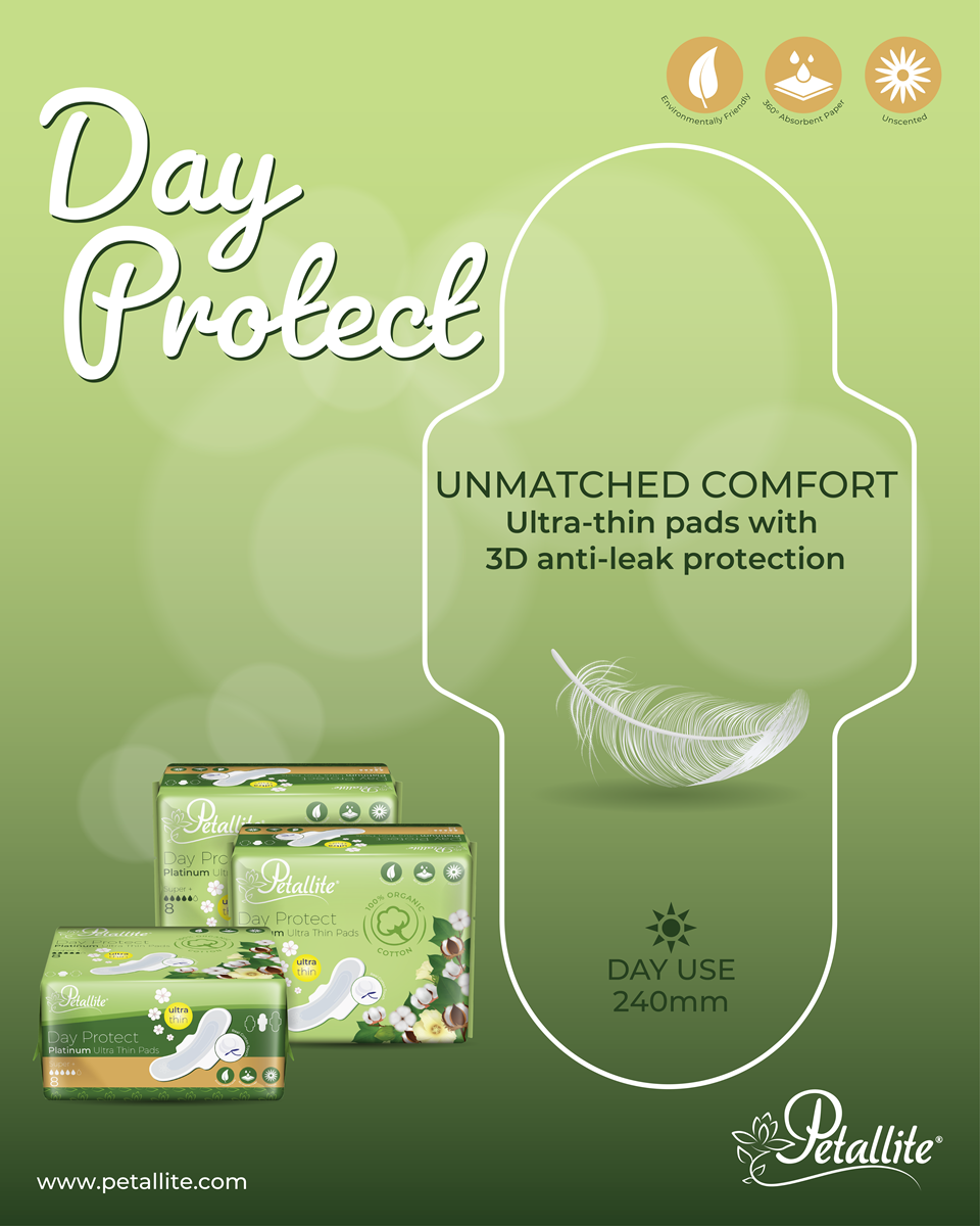 Petallite Organic Day Protect Pads - Lab Verified Safety