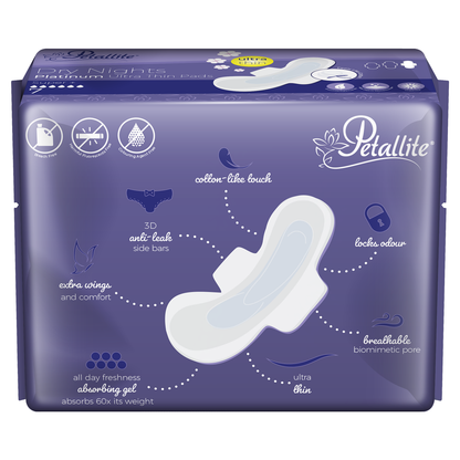 Petallite Night Platinum Pads - Lab Verified Safety