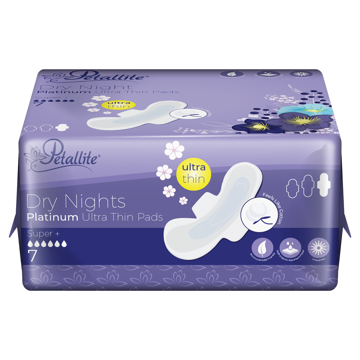 Petallite Night Platinum Pads - Lab Verified Safety