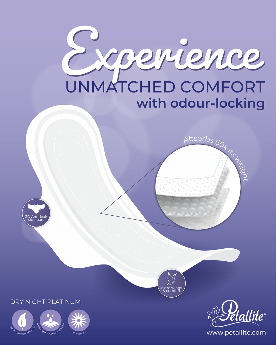 Petallite Night Platinum Pads - Lab Verified Safety