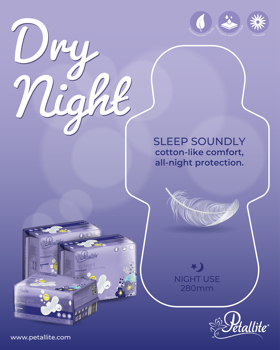 Petallite Night Platinum Pads - Lab Verified Safety